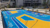 Playground Track Blue EPDM Rubber Granules