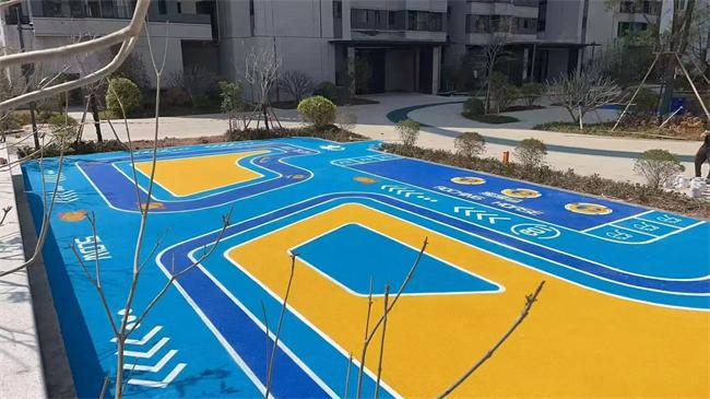Playground Track Blue EPDM Rubber Granules