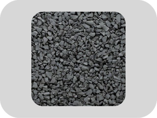 High Elasticity Gray EPDM Rubber Granules