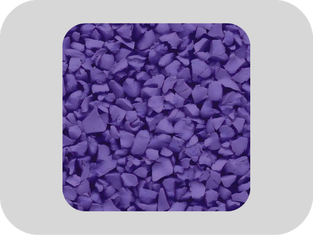 Odorless Purple EPDM Rubber Granules