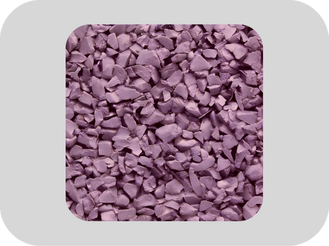 High Elasticity Purple EPDM Rubber Granules
