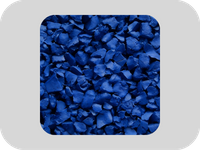 Ozone Resistant Blue EPDM Rubber Granules