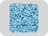 Non Fading Blue Playground EPDM Rubber Granules