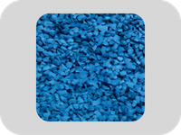 Blue EPDM Rubber Granules with A Wide Temperature Resistance Range