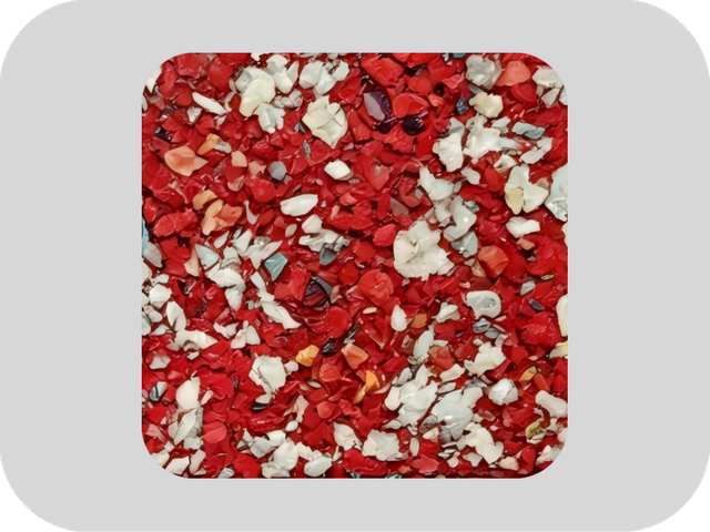 Odorless Mixed Color EPDM Rubber Granules